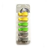 LAT LEE AND TOWN ベビーカー クリップ Pram Stroller Pegs Clips 6 Pack 大きく開くベビーカークリップ6個セット 多機能 (ユニセックス)