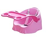 Angelcare ダイニングでお食事テーブルチェア ベビーチェア ローチェア キッズ用食卓 7ヵ月頃~3才頃まで (ピンク)