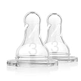 Dr. Brown's Natural Flow Level 3 Standard Nipple, 2 Count by Dr. Brown's [並行輸入品]