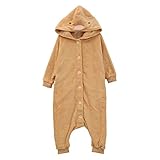 すみっコぐらし ムートン 着ぐるみ キッズ 110 130 150(BR-ブラウン、110)