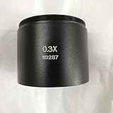 0.3倍顕微鏡対物補助レンズ1-7/8"48mmワークディスタンス287mm