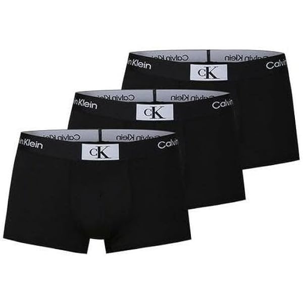 Amazon | [カルバンクライン] 1996 ローライズボクサー ブラック 3枚