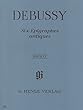 ドビュッシー: 6つの古代のエピグラフ/原典版/ヘンレ社/ピアノ・ソロ