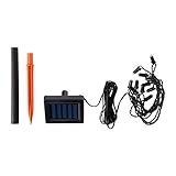 IKEA(イケア) SOLARVET LEDライトチェーン 全12球, 屋外用, 太陽電池式 (30299640)