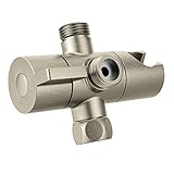 Moen CL707BN Shower Arm Diverter with Hand Shower Cradle, Brushed Nickel by Moen [並行輸入品]