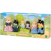 Amazon | シルバニアファミリー シバイヌファミリー 6個セット | 人形 
