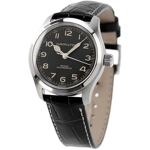 Hamilton オートマチック時計 ブラック Hamilton Jazzmaster Performer Auto Chrono Perforated Black