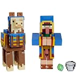 マインクラフト ワンダリング トレーダーとラマ デラックスフィギュア 2点パック
