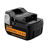 Novopal 日立 互換 バッテリー HITACHI 14.4V 日立5000mAh BSL1440 BSL1430 BSL1450 BSL1460対応 交換品 大容量＋高品質セル＋１年保証年保証