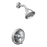 Moen T2112 Kingsley Posi-Temp Shower Trim Kit without Valve, Chrome [並行輸入品]