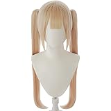 コスプレウィッグ マリー・ローズ 風 コスプレ フルウィッグ ミディアム 耐熱 かつら cosplay wig イベント ハロウィン 仮装 髪飾りと櫛付 イエロー