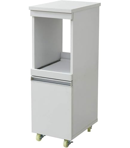 Amazon｜萩原(Hagihara) キッチンワゴン（ホワイト） MW-6709WH｜食器