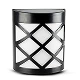 Azorcol LEDソーラーライト ソーラー充電式LEDセンサーライト　六つのLED電球内臓 和風ライト 光センサーライト　玄関ライト 屋外照明/軒先/壁掛け/庭先/玄関周りなど対応　屋外仕様　防水