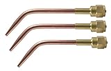 ( 3パック) SÜA溶接ノズルと互換性100シリーズVictorトーチハンドル #0, 1 and 2 S-0-1-2-W-1