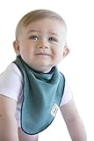 Poncho Baby Organic Bandana Bib, Emerald/Navy by Poncho Baby
