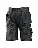 Bosch WHSO 18 Professional Waist 36 Shorts with Holster Pockets - Anthracite by Bosch Professional [