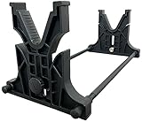 elrinrin ガンスタンド ディスプレイスタンド ライフルディスプレイスタンド ライフル エアガン ハンドガン メンテナンス (黒)