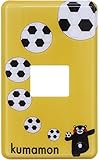 東京パック スイッチカバー1口用 174 くまモン・サッカー