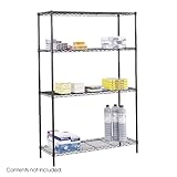 FF SAFCO WIRE COM SHELVING UNIT W1219MM