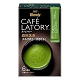 AGF ブレンディ カフェラトリースティック 濃厚抹茶 6本入 【粉末】 【個包装 スティック...