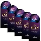 不二ラテックス スキン SKYNプレミアムプラス Premium ＋（プラス）ポリイソプレン 5個入 柔らか素材で自然な使用感 コンドーム まとめ買い (5箱セット)