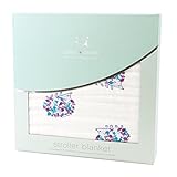 エイデンアンドアネイ クラッシック ストローラー ブランケット 厚手おくるみ ギフト　出産祝い Aden+Anais (07/thistle) [並行輸入品]