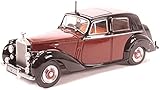 OXFORD ロールスロイス ミニカー 1/43 Rolls Royce SILVER DAWN (マルーン/ブラック) [並行輸入品]