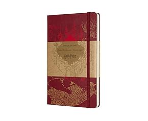 モレスキン 限定版ノート ハリー・ポッター 横罫 ハードカバー ラージサイズ レッド LEHPDQP060