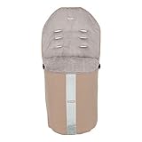 Maclaren Universal Footmuff (Champagne/Silver Stripe) by Maclaren