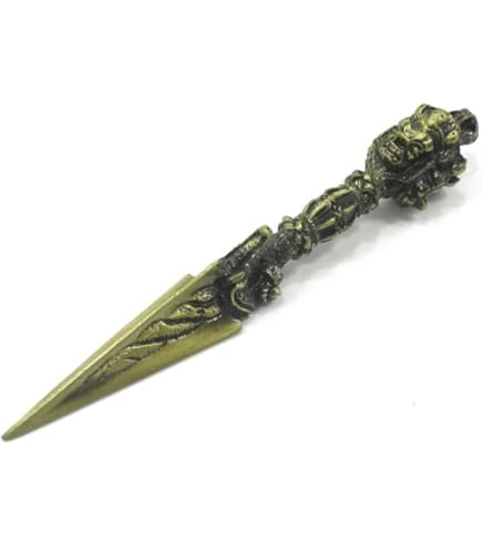 Amazon｜独鈷杵 プルパ 金剛杭 五鈷杵一体型独鈷杵 仏具 法具 長さ約