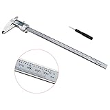 Tera デジタル ノギス 外側 内側 段差 深さの測定に 0-300mm ステンレス鋼製