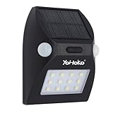 12LED ソーラーライト ダブルセンサヘッド ワイヤレス ウォールライト 180°人感センサー 明暗センサー 3つの知能モード 7色 ロープライト ソーラー充電 夜間 自動点灯/ 消灯 屋外 防水 
