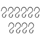 B blesiya 10個入りステンレススチールSフック肉フックButcher素朴なファームハウス6 mm厚