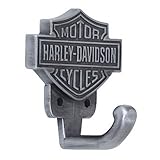 Harley Davidson H-D® Bar & Shield Hook Zinc Cast MetalハーレーダビッドソンH-D®バー＆シールドフック亜鉛鋳造金属 [並行輸入品]