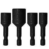 Century 66804 Impact Pro Magnetic High Impact Nutsetters, 4-Piece [並行輸入品]