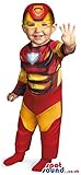 ファンタスティックアイアンマンキャラクターベビーサイズのハロウィンコスチューム