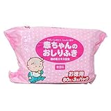 赤ちゃんのおしりふき（お徳用）CF ８０枚×３個パック