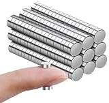 強力マグネット 小型 DIY 丸型 8*3ｍｍ 冷蔵庫マグネット 40個セット
