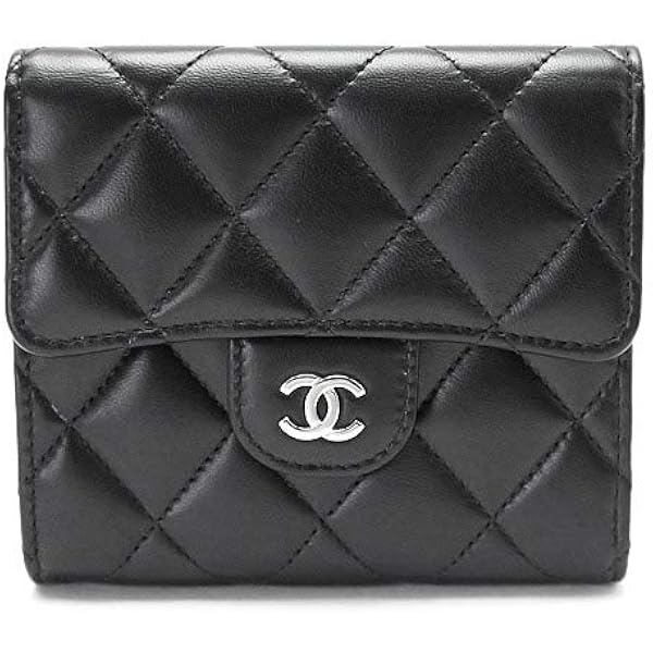 Amazon | [CHANEL] [シャネル] マトラッセ キャビアスキン 二つ折り