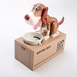Liberty Imports My Dog Piggy Bank – ロボットCoin Munchingおもちゃお金ボックス