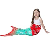 Genda 2Archer(JP)　人魚　マーメイド　子供用　毛布　星柄　寝袋　フリース　柔らかい　ソフト　マーメイドブランケット　人魚姫に変身　春　秋　冬　ギフト