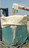 【個人宅配送不可】 コンバッグ 1300L メッシュタイプ 自立式の米収穫袋 小泉製麻