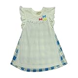 【SiShuNon/シシュノン】リボン付チェックプリントワンピース ベビー服 子供服 女の子 リボン チェック ワンピース 95 1 ホワイト