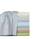 Fresia Fine Linens 320 Thread Count 100% Egyptian Cotton Sheet Set, King, Ecru [並行輸入品]