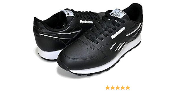 Amazon | [リーボック] クラシックレザー MU CL LEATHER MU BLACK/CDGRY2/WHITE dv8629 スニーカー  メンズ ブラック ホワイト メタリック 25cm [並行輸入品] | Reebok(リーボック) | スニーカー