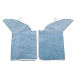 Fenteer 溶接　保護靴　足　溶接機　青色　耐火性　カバー　人工革