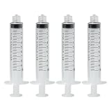 10mL ルアーロックシリンジ 針なし 液体 経口 測定用 調剤用 キャップ付き 4個パック