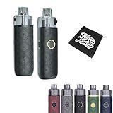 【SE】ユーウェル TYPHOS POD SE System |タイフォス|CoreShield構造|デュアルメッシュ|FlavorKitchenミニポーチ付属｜6ml/2000mAh｜電子タバコ VAPE 本体 スターターキット (Midnight Dark)