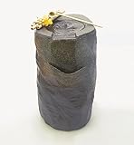 【信楽焼　壱彦】つくばい　HK-202　渓流 -KEIRYU-　サイズ　直径350mm×高さ630mm