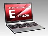 【Win 10搭載】【Microsoft Office 2016搭載】FUJITSU LIFEBOOK E753G/第3世代Core i5 vPro 2.7GHz/メモリー:8GB/SSD:480GB/DVDマルチ/大画面15.6インチ/無線LAN搭載/USB3.0/USB2.0/HDMI/ブルートゥースBluetooth/10キー付/薄い/軽い/オシャレ/中古ノートパソコン (メモリー:4GB/HDD:320GB)